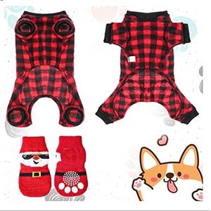 Dog Pajamas with Socks
